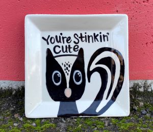 Creekside Skunk Plate