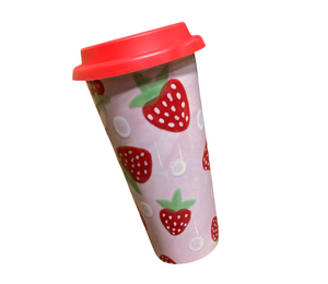 Creekside Strawberry Travel Mug