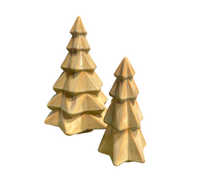 Creekside Rustic Glaze Faceted Trees