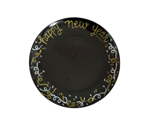 Creekside New Year Confetti Plate