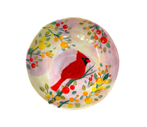 Creekside Cardinal Plate