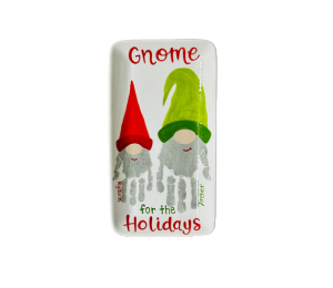 Creekside Gnome Holiday Plate