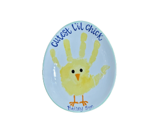 Creekside Little Chick Egg Plate