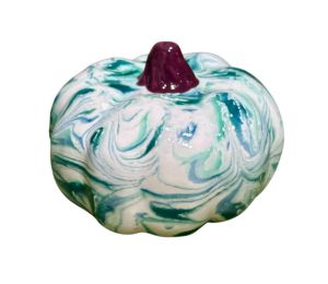 Creekside Teal Shaving Cream Pumpkin