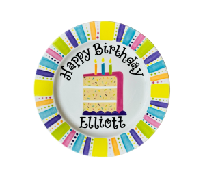 Creekside Birthday Cake Plate