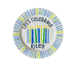 Creekside Let's Celebrate Plate