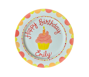 Creekside Birthday Cupcake Plate